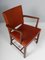 Mahogany and Goat Leather Chair by Kaare Klint for Rud Rasmussen 2