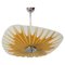 Mid-Century Glass Ceiling Lamp by Napako, 1960s, Image 1