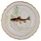 Porcelain Dinner Plate with Hand-Painted Fish Motif from Royal Copenhagen 1