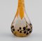 Art Nouveau Prunellier Vase in Frosted Mouth-Blown Art Glass from Daum, France 3