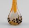 Art Nouveau Prunellier Vase in Frosted Mouth-Blown Art Glass from Daum, France, Image 3