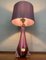 Crystal Glass Table Lamp from Val Saint Lambert, Belgium, 1950s 2