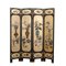 Chinese Lacquered 4-Panel Screen 1
