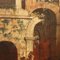 Architectural Capriccio with Ruins and Figures, 18th-Century, Oil on Canvas, Framed 6