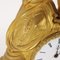19th Century Countertop Clock in Gilded Bronze, France, Image 5