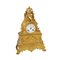 Horloge de Comptoir en Bronze Doré, France, 19ème Siècle 1