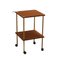 Vintage Wooden Service Trolley by Luigi C. Dominioni, Italy, 1980s, Image 1