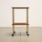 Vintage Wooden Service Trolley by Luigi C. Dominioni, Italy, 1980s, Image 7