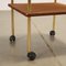 Vintage Wooden Service Trolley by Luigi C. Dominioni, Italy, 1980s, Image 5