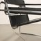 Fauteuil Style Wassily en Cuir, Italie, 1980s 4