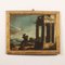 Architektonische Capriccios mit Ruinen und Figuren, 18. Jh., Öl auf Leinwand, Gerahmt, 2er Set 3