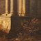 Capricci architettonici con rovine e figure, XVIII secolo, olio su tela, con cornice, set di 2, Immagine 13