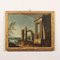 Capriccios Architecturaux avec Ruines et Figures, 18ème Siècle, Huile sur Toile, Encadrée, Set de 2 8