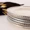 Silver Bread Dishes, Set of 12 5