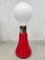 Italienische Vintage Birillo Stehlampe aus Glas von Carlo Nason für Mazzega 1