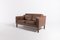 Vintage Leather 2-Seater Sofa from HJ-Møbler/Stouby, Denmark 6