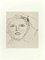 Lucien Coutaud, Le Portrait, Dessin Original, 1930s 2