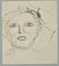 Lucien Coutaud, The Portrait, Original Drawing, 1930s 1
