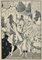 Aubrey Beardsley, The Dancing, Litografía, 1896, Imagen 1