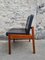 Mid-Century Teak and Leather Armchair from Foster and Son 5