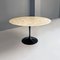 Italian Modern Marble & Black Metal Tulip Dining Table by Eero Saarinen for Knoll, 1960s 9