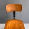 Tabourets Mid-Century Industriels en Fer et Bois, Italie, 1960s, Set de 2 9