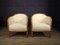 Art Deco Lounge Chairs in Beech, Set of 2 4