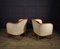 Art Deco Lounge Chairs in Beech, Set of 2 3