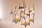 Lustre Vintage en Chrome et Laiton par Gaetano Sciolari 6