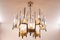 Lustre Vintage en Chrome et Laiton par Gaetano Sciolari 9