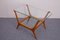 Mid-Century Modern Teak & Glass Side Table, Image 7