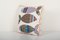 Vintage Suzani Cushion Cover with Fish Design 2