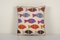 Vintage Suzani Cushion Cover with Fish Design 1
