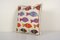 Vintage Suzani Cushion Cover with Fish Design, Image 3