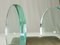 Bathroom Set in Nickel Plated Brass & Glass from Fontana Arte, 1960s, Set of 7 15