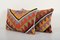 Housses de Coussin Kilim, Turquie, Set de 2 3