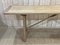 Large Modern Console Table in Oak 9