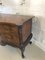 Antique Victorian Figured Mahogany Serpentine-Shaped Chest of Drawers, Image 12