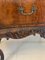 Antique Victorian Figured Mahogany Serpentine-Shaped Chest of Drawers, Image 9