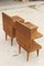 Tables de Chevet Modernistes en Bois, France, 1950s, Set de 2 5