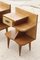 Modernist Wooden Bedside Tables, France, 1950s, Set of 2, Image 7