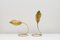 Brass Leaf Table Lamps by Carlo Giorgi & Tommaso Barbi for Bottega Gadda, Italy, 1970s, Set of 2 2