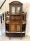 Antique Victorian Inlaid Rosewood Side Cabinet, Image 2