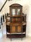 Antique Victorian Inlaid Rosewood Side Cabinet, Image 3