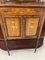 Antique Victorian Inlaid Rosewood Side Cabinet 8
