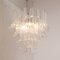 Italian Petal Suspension Lamp in Murano Glass 5