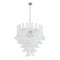 Italian Petal Suspension Lamp in Murano Glass, Image 1