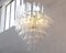 Lámpara colgante italiana con pétalos de cristal de Murano, Imagen 5