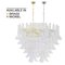 Italian Petal Suspension Lamp in Murano Glass, Image 12