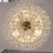 Lámpara colgante italiana con pétalos de cristal de Murano, Imagen 7